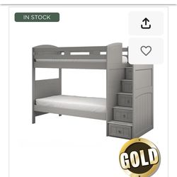 🔥Bunk bed twin/full high quality