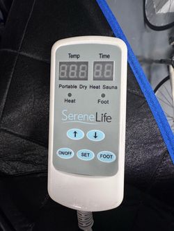 SereneLife Portable Dry Heat Sauna Controller