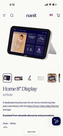 Nanit home screen