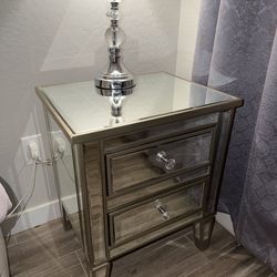Mirror night stand