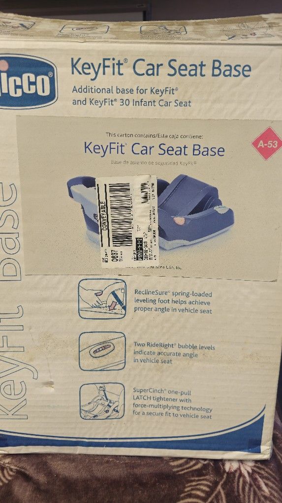 Key Fit Car Seat Base