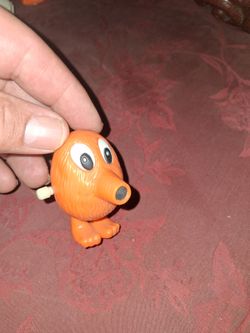 Vintage Kenner Q-bert wind up toy