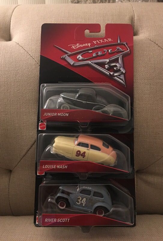 Cars 3 Junior Moon- Louise Nash- River Scott