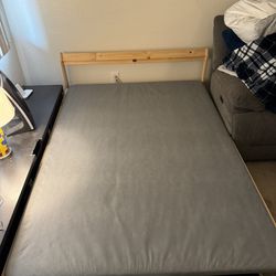 Bed Frame With Base Board 
