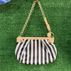 henri bendel striped Wristlet Bag