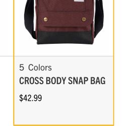 😎Carhartt Crossbody Bag 👜