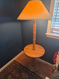 Lamp end table combo