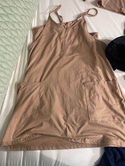 Vestido deportivo con Short, integrado y bolsillos