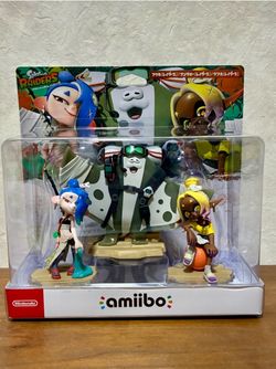 NEW Splatoon Raiders Deep Cut Amiibo 3-Pack – Shiver Frye Big Man