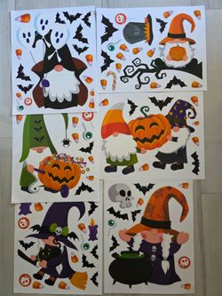 Halloween Decal Sticker Sheets