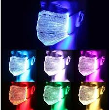 LED LIGHT UP MASK