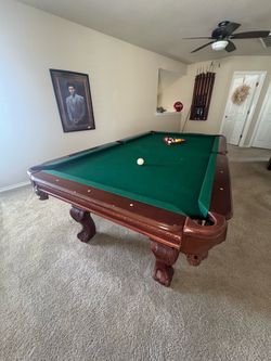 Pool table and accessories