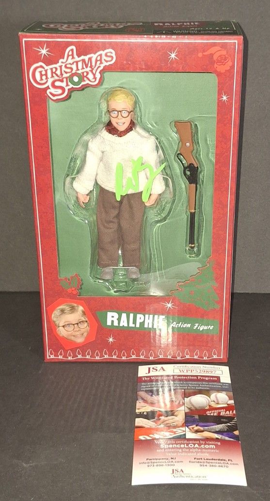 🔥Peter Billingsley autographed Neca action figure JSA Witness COA🔥