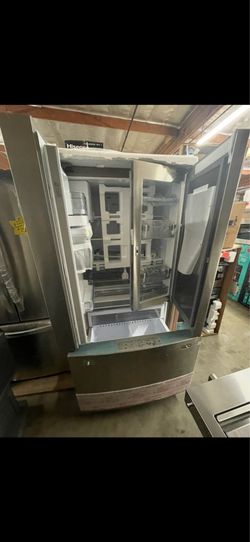 Box French door flex duo refrigerator Samsung