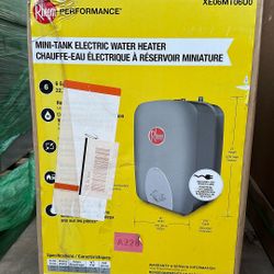 Rheem Performance 120v  Electric Water Heater Mini-Tank 120v 
