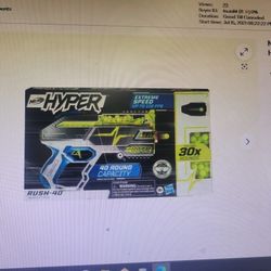 2 Nerf Hyper Rush Brand New