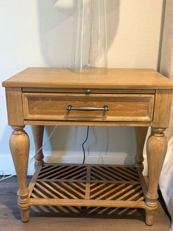 Living Spaces Wood Nightstands