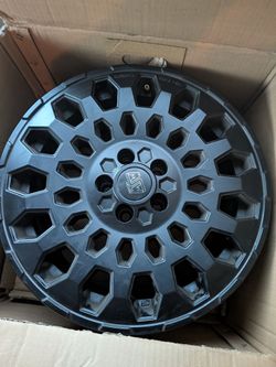 MSW Black 17"x8" 108x5 wheels for Ford Bronco Sport or certain Ford Vans