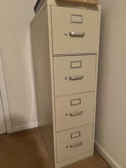 4 door vertical steel file cabinet