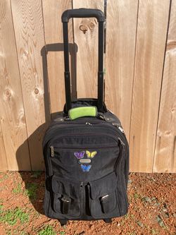 BAGGALLINI Rolling Backpack Luggage Travel