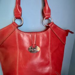 Red Hobo Purse 