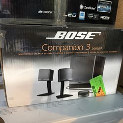 Bose Companion 3 Speakers
