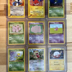 1st Edition & E-Reader Pokemon Vintage Card Lot