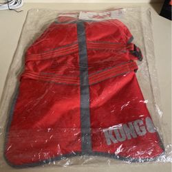 KONG red Rip-stop blanket jacket reflective water resistant jacket