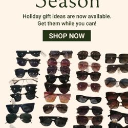 All Brand New Sunglasses.  Brand Names