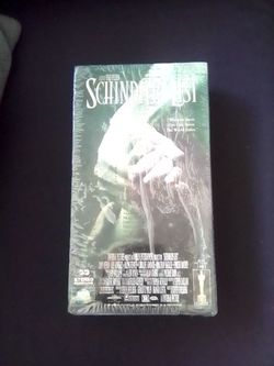Schindler's List VHS Sealed