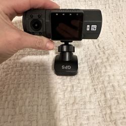 Vantrue N2 Pro Dual Dash Cam (2.5K front + 1080P interior IR) w/ GPS mount. No SD Card