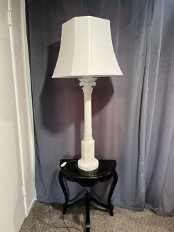 Vintage Marble Leviton Lamp
