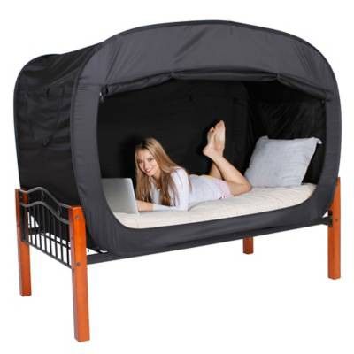 Privacy pop bed tent