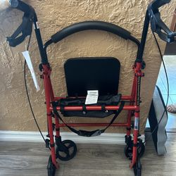 Walker With Seat