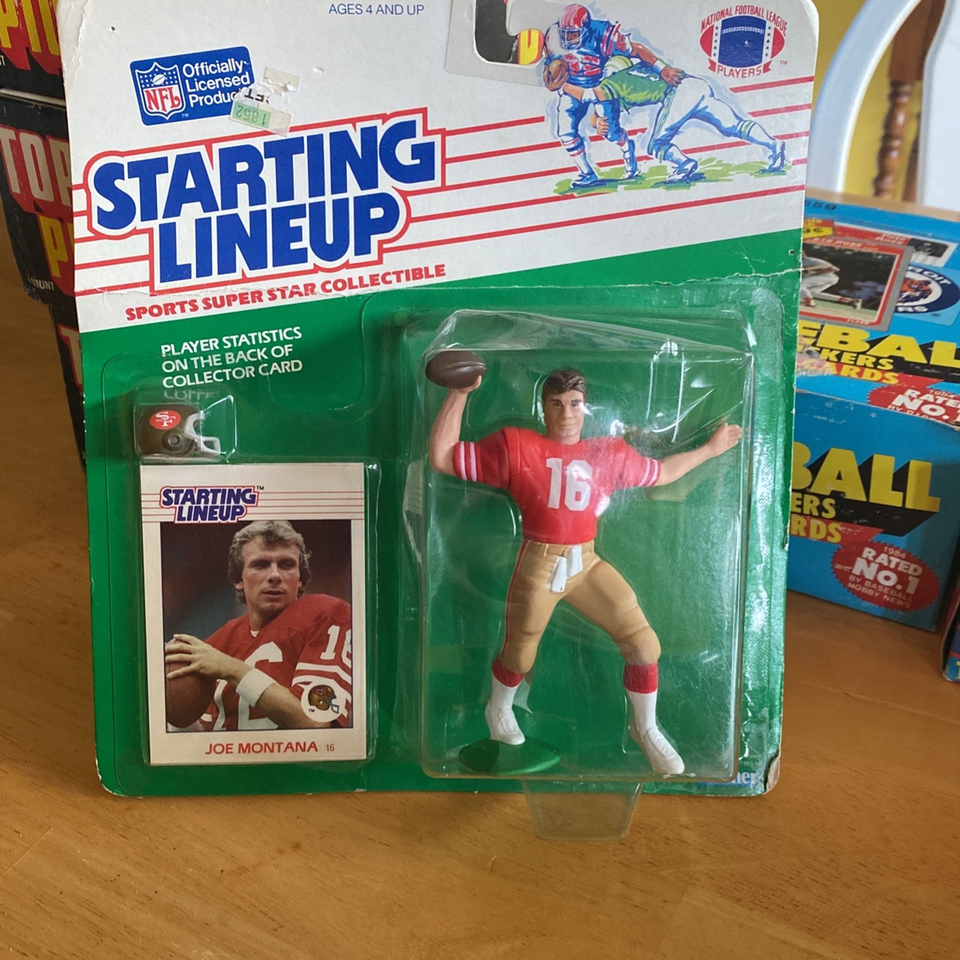 1989 Starting Lineup Joe Montana