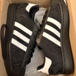 NEW black adidas superstar II shoes 