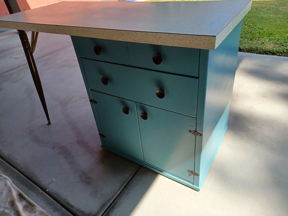 Mid-century Modern Student Desk