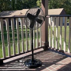 Better Homes and Gardens 3 speed 16 inch (blade size) oscillating pedestal fan