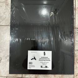 Art Super Black Presentation And Mounting Boards 200 Pcs Available Enough To Blackout A Small Room