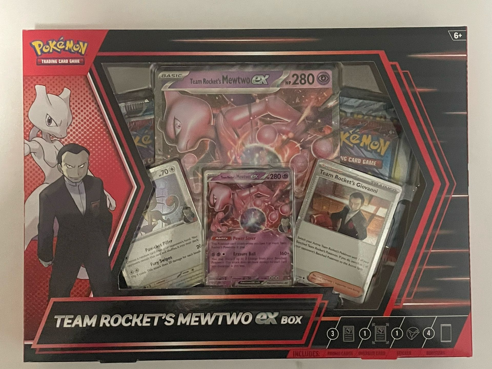 Pokemon Destined Rivals Mewtwo Ex Box
