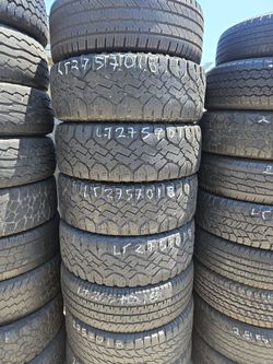Set LT 275/70/18 Goodyear Workhorse