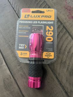 Luxpro LP831 Pink LED Flashlight 290 Lumens