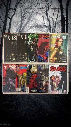 Mix 10 Comic Book Horror Lot