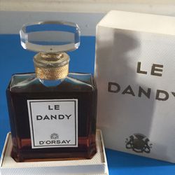 Brand new Le Dandy by D'Orsay 1920's Vintage Pure Perfume 2 oz w/ Box