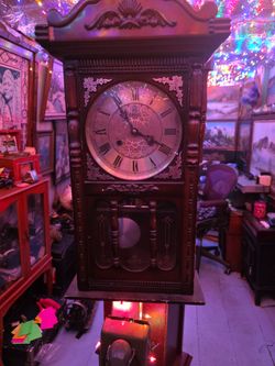 Orbex Windup Pendulum 31 Day Wall Clock