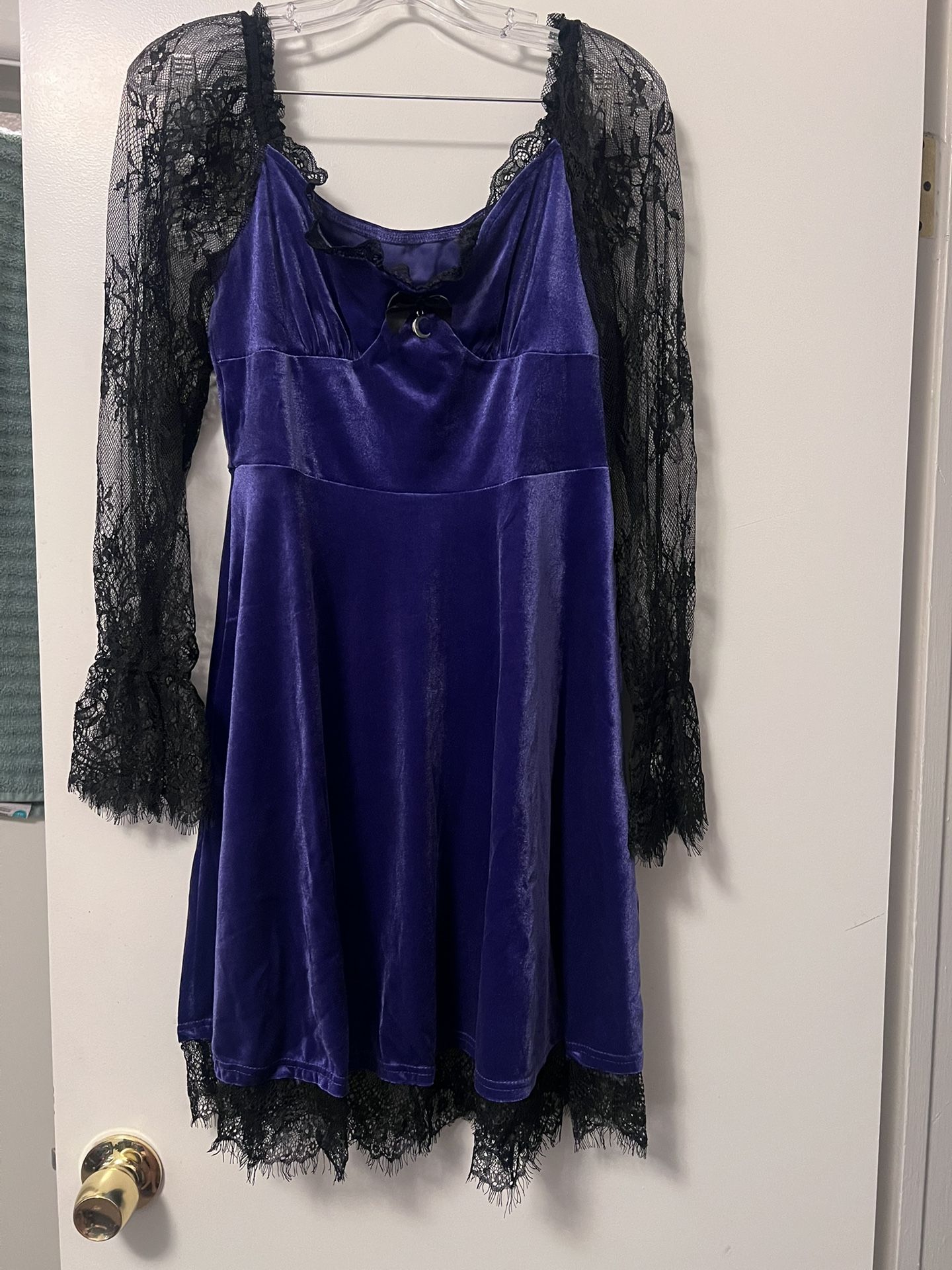 Ladies Purple Costume Dress 
