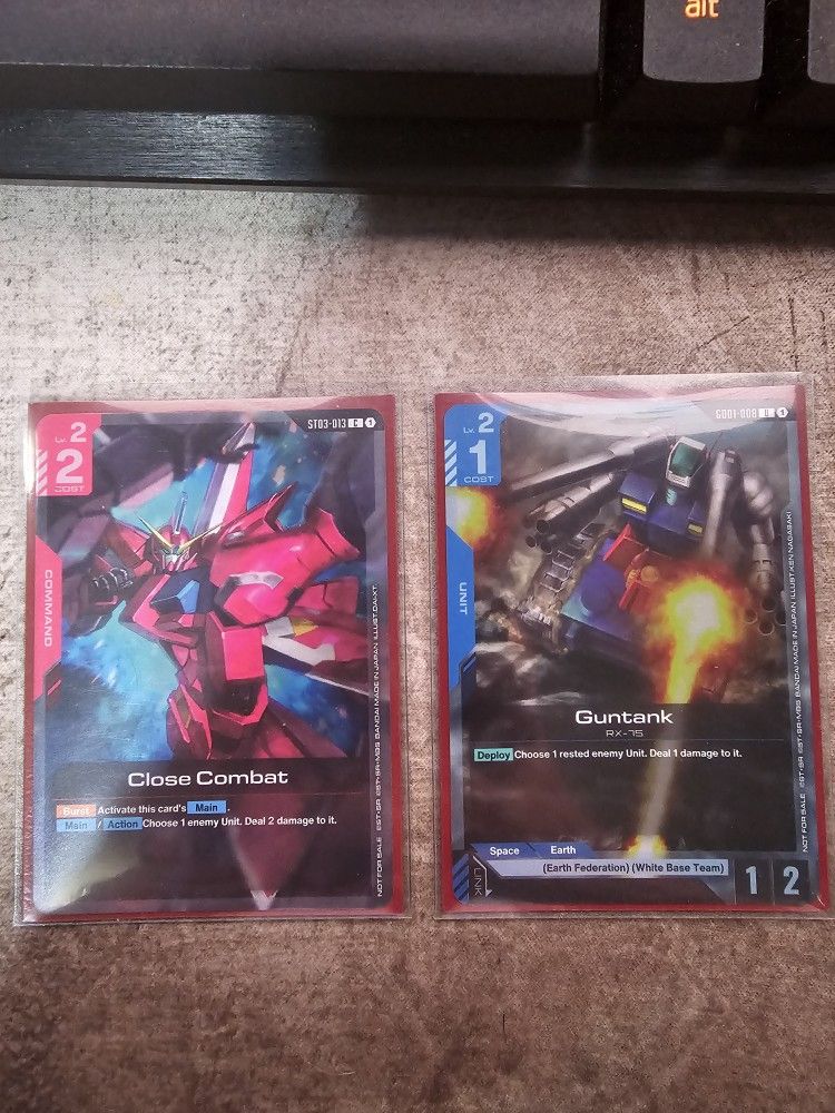 Gundam Card Game Promos and Alts