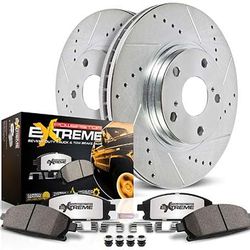 GM Power Stop Z36 Front And Rear Brake Kit