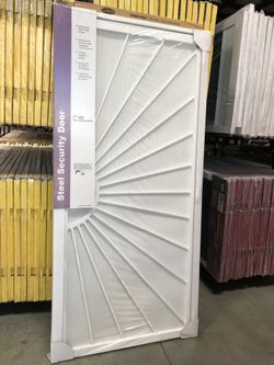 Heavy duty security door