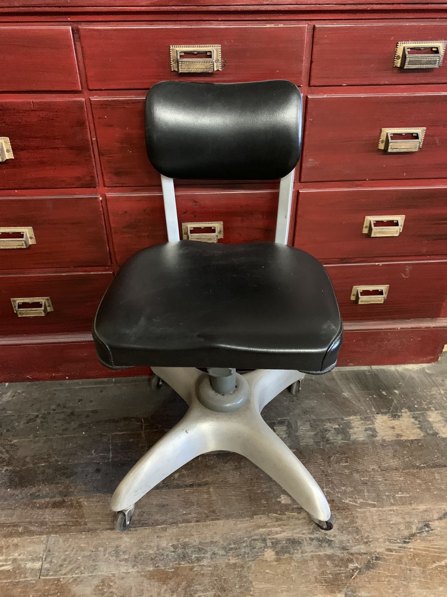 Metal office chair